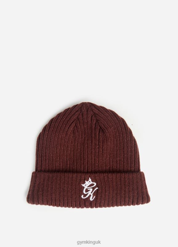 Gym King Colt Beanie Chocolate Unisex Accessories J2PFB649