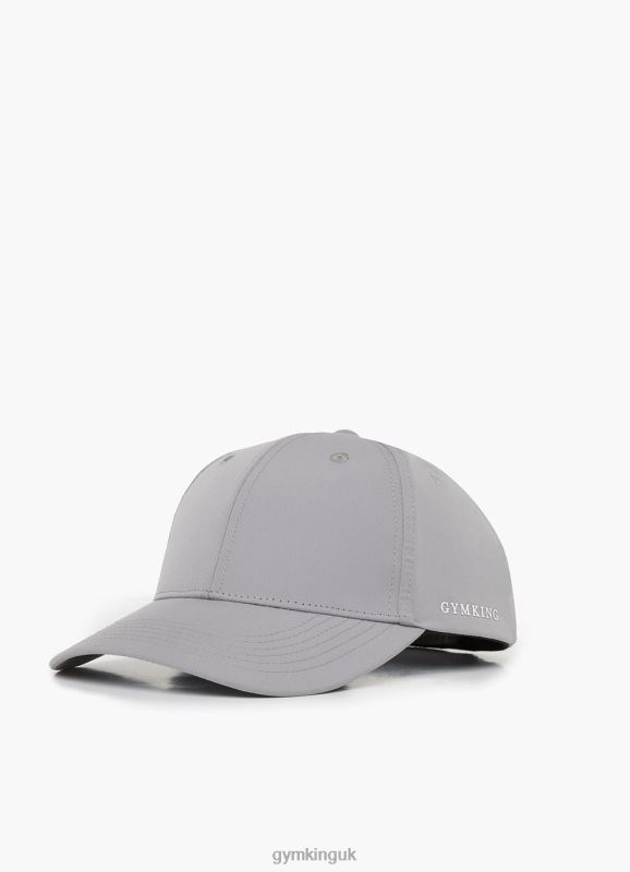 Gym King Linear Cap Light Grey Unisex Accessories J2PFB644