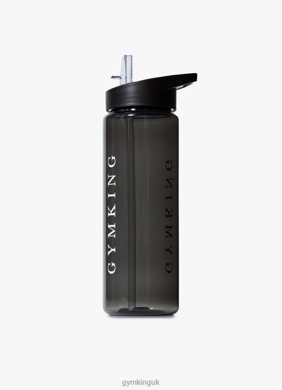 Gym King Plastic Water Bottle Black Unisex Accessories J2PFB642