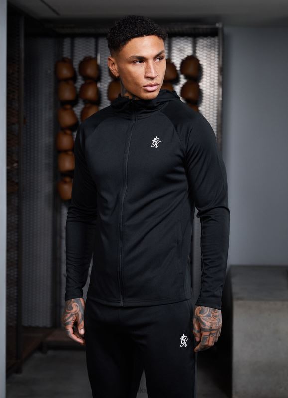 Gym King 365 Lightweight Training Hood Black Men Clothing J2PFB179