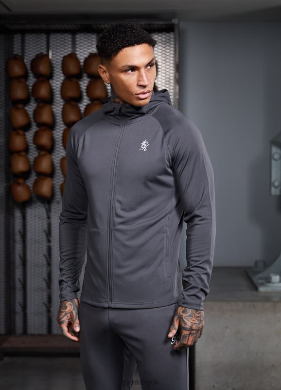 Gym King 365 Lightweight Training Hood Graphite Men Clothing J2PFB177