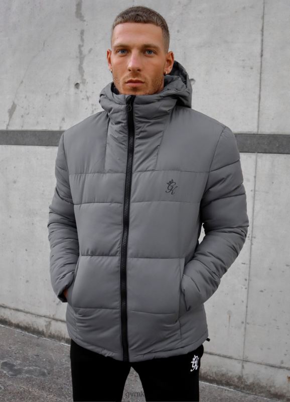 Gym king top grey coat