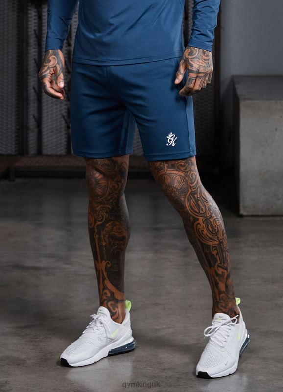 Gym King 365 Short Moonlight Blue Men Clothing J2PFB140