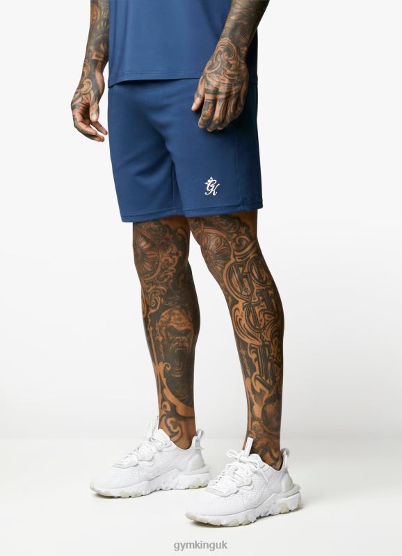 Gym King 365 Short Moonlight Blue Men Clothing J2PFB140