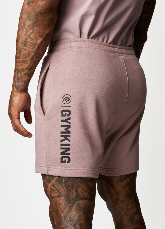 Gym King Aventus Short Dusky Mauve Men Clothing J2PFB102
