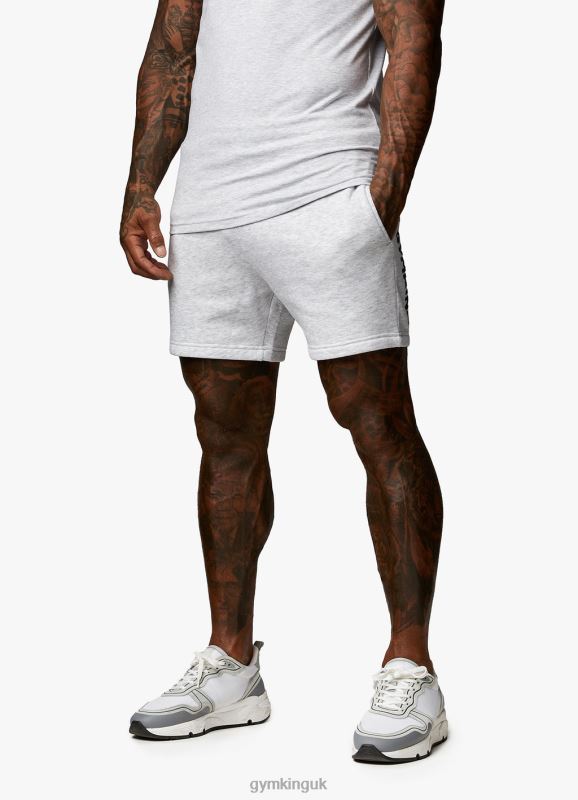 Gym King Aventus Short Snow Marl Men Clothing J2PFB101