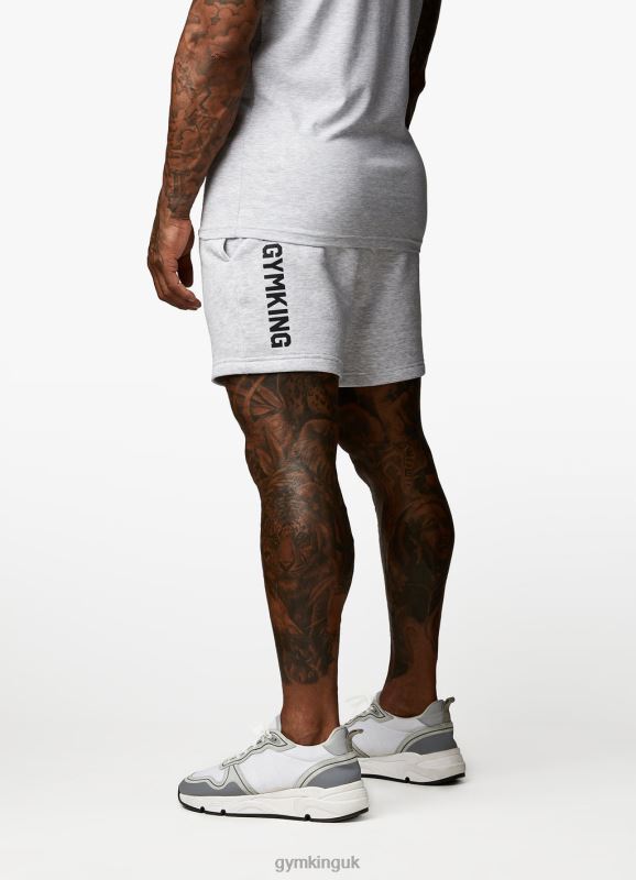 Gym King Aventus Short Snow Marl Men Clothing J2PFB101