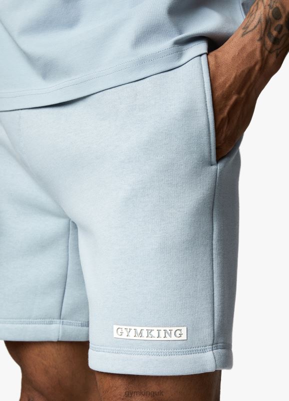 Gym King Box Logo Short Ashley Blue Men Clothing J2PFB95