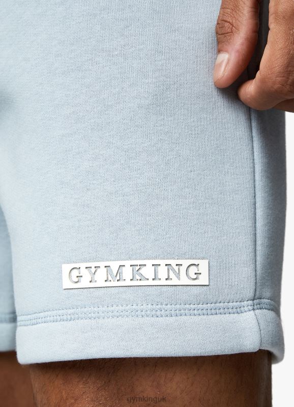 Gym King Box Logo Short Ashley Blue Men Clothing J2PFB95