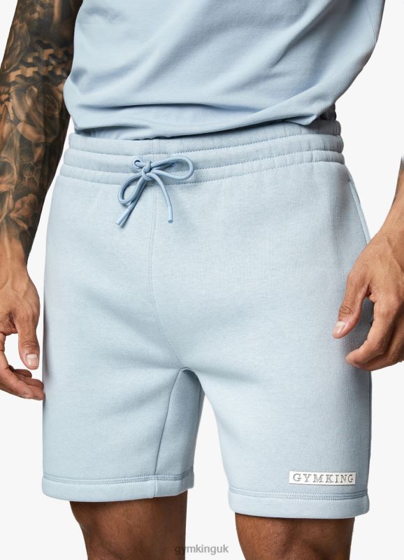 Gym King Box Logo Short Ashley Blue Men Clothing J2PFB95