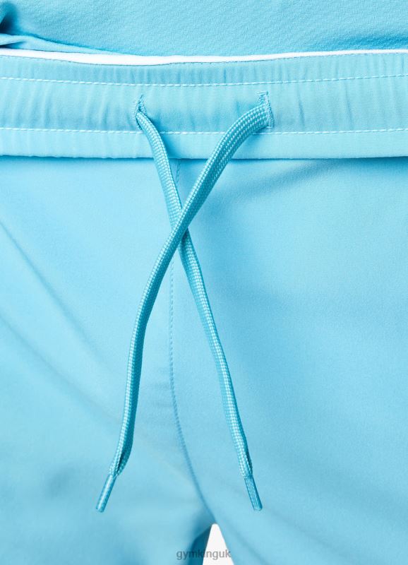 Gym King Contrast Flex 6\'\' Short Aqua/Blue Men Clothing J2PFB90