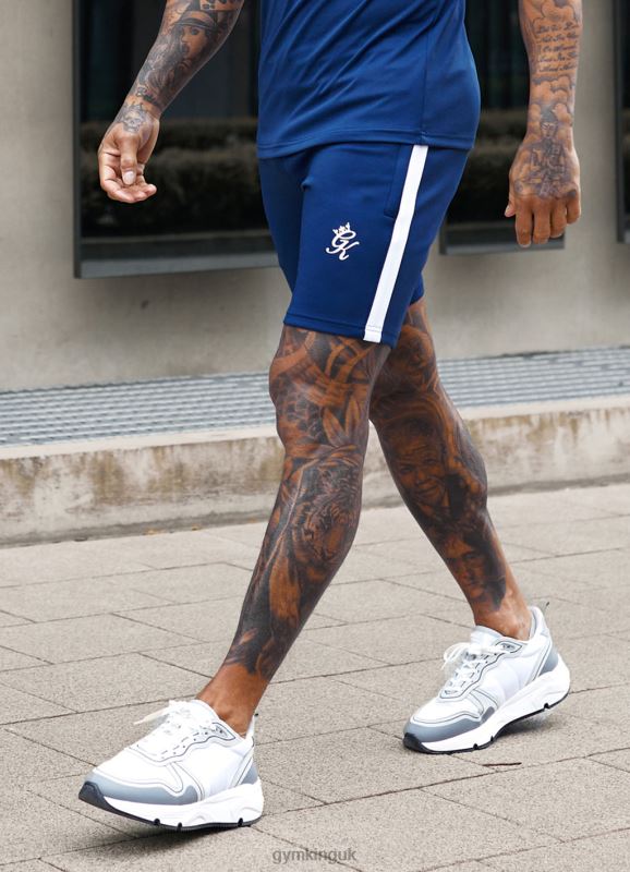 Gym King Core Plus Poly Short Moonlight Blue Men Clothing J2PFB153