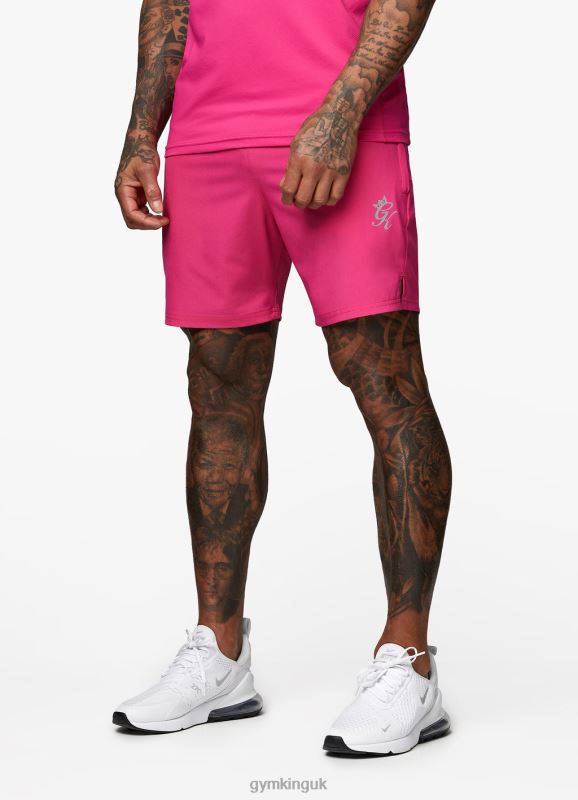 Gym King Energy 6'' Short Magenta Pink Men Clothing J2PFB134