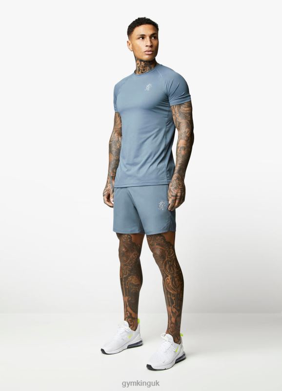 Gym King Energy Short Petrol Blue Men Clothing J2PFB144