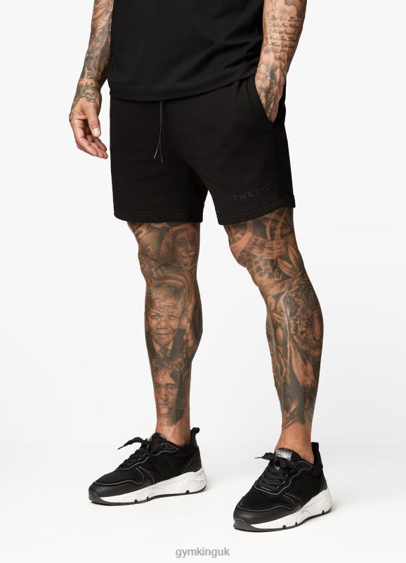 Gym King Est. Legacy Short Black Men Clothing J2PFB109