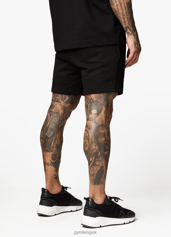 Gym King Est. Legacy Short Black Men Clothing J2PFB109