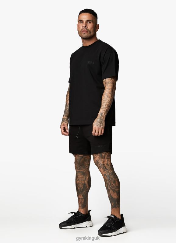 Gym King Est. Legacy Short Black Men Clothing J2PFB109