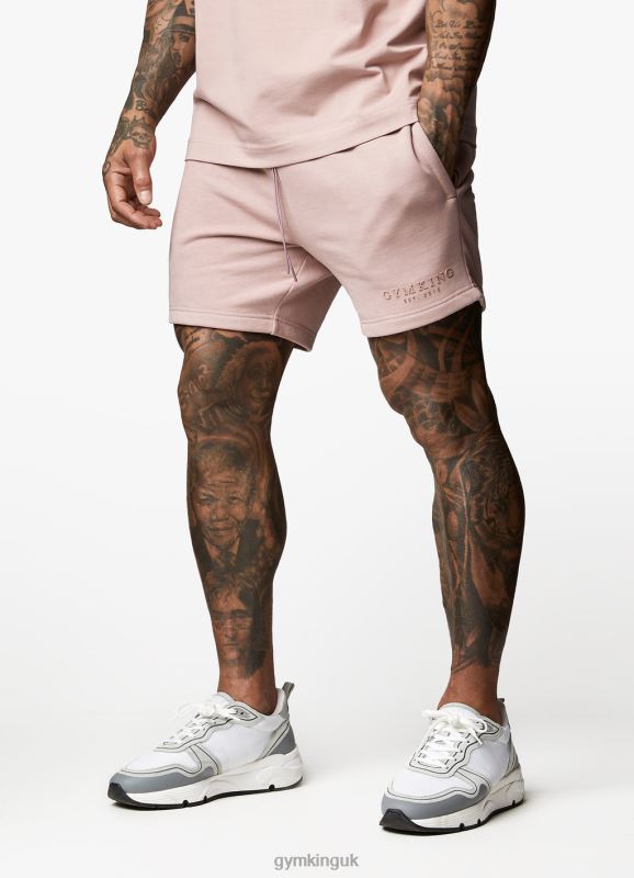 Gym King Est. Legacy Short Dusky Pink Men Clothing J2PFB111