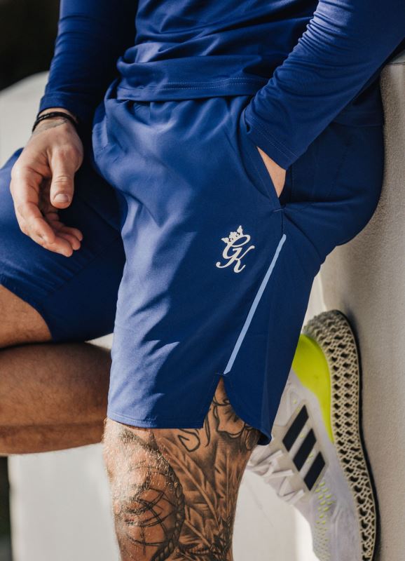 Gym King Flex Short Galaxy Blue Men Clothing J2PFB145