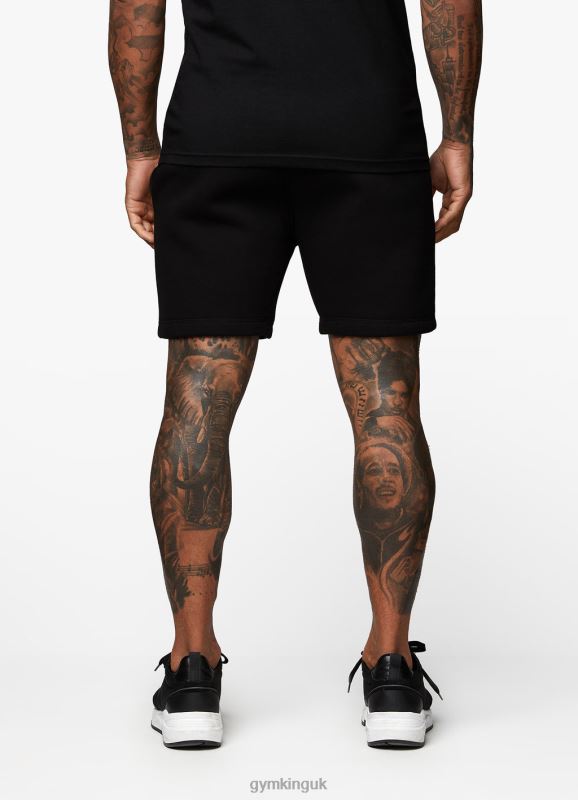 Gym King Fundamental Fleece Short Black Men Clothing J2PFB100