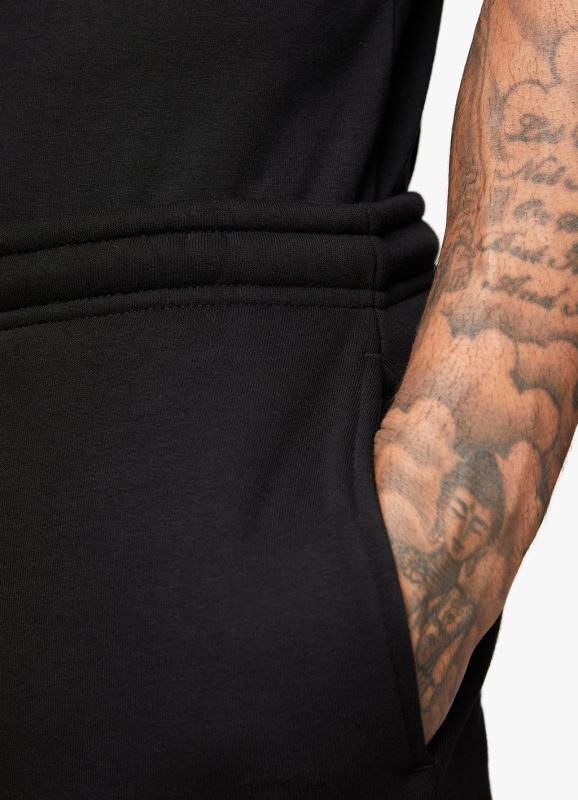 Gym King Fundamental Fleece Short Black Men Clothing J2PFB100