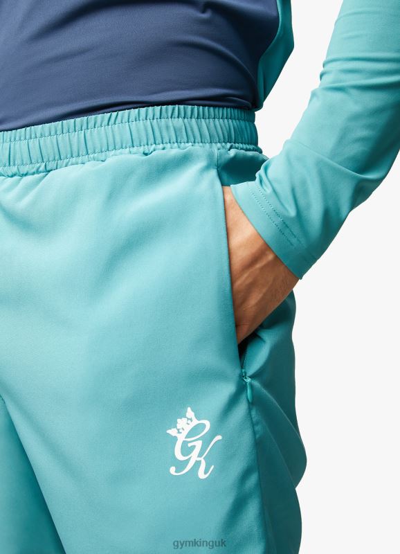 Gym King React Short - 6.5\'\' Ocean Teal/Moonlight Blue Men Clothing J2PFB148