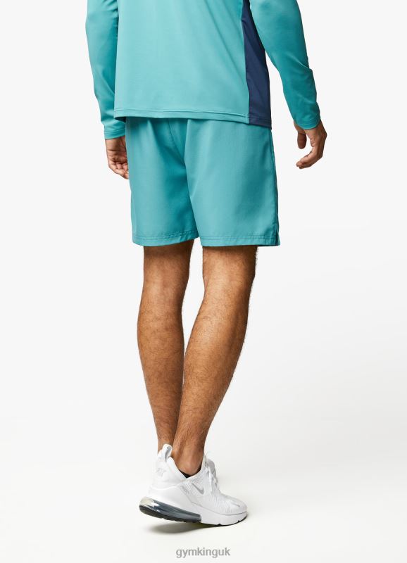 Gym King React Short - 6.5\'\' Ocean Teal/Moonlight Blue Men Clothing J2PFB148