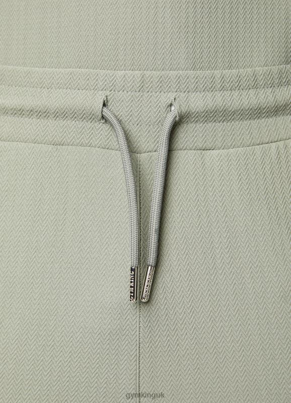 Gym King Signature Embroidered Short Soft Khaki Men Clothing J2PFB116