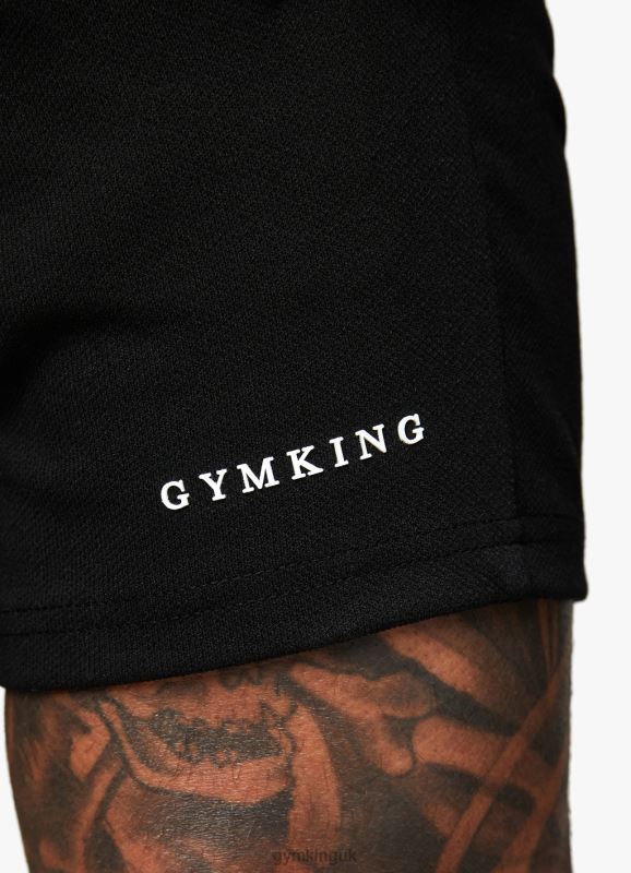 Gym King Signature Knit Short Black Men Clothing J2PFB114