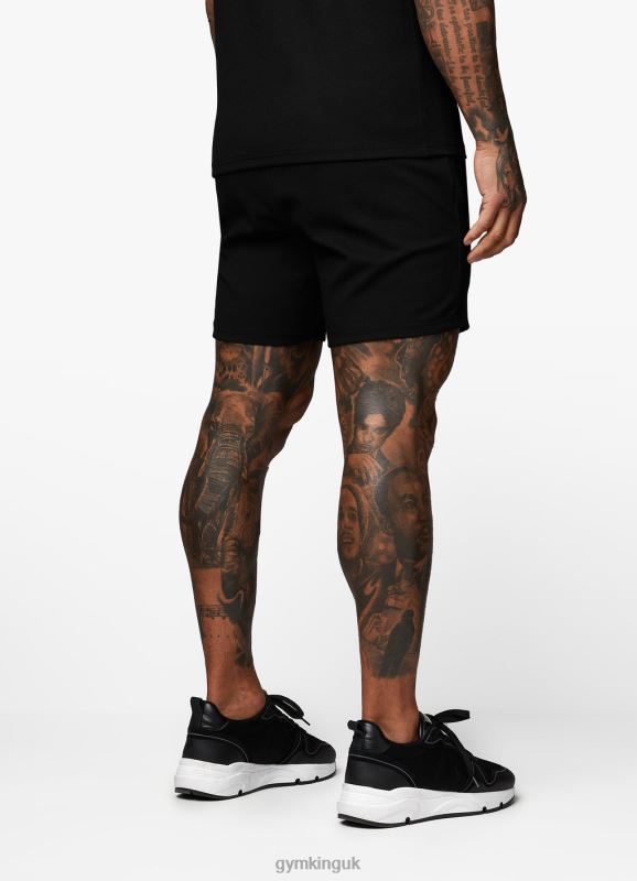 Gym King Signature Knit Short Black Men Clothing J2PFB114