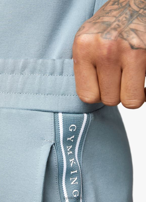 Gym King Signature Taped Short Sage Men Clothing J2PFB139