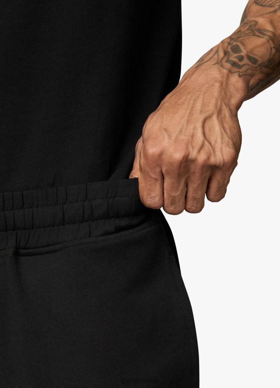 Gym King Training Division Short Black/White Men Clothing J2PFB129