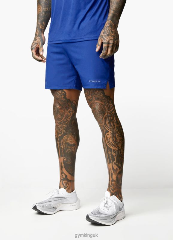 Gym King Uprising Short Electric Blue Men Clothing J2PFB150