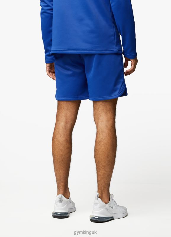 Gym King Velocity Tech Short Electric Blue/Black Men Clothing J2PFB149