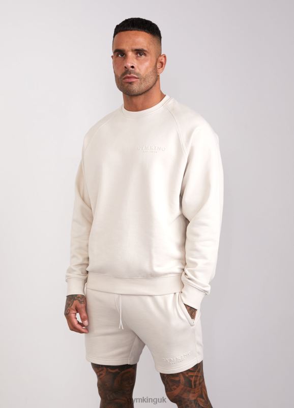 Gym King Est. Legacy Crew Sand Men Clothing J2PFB215