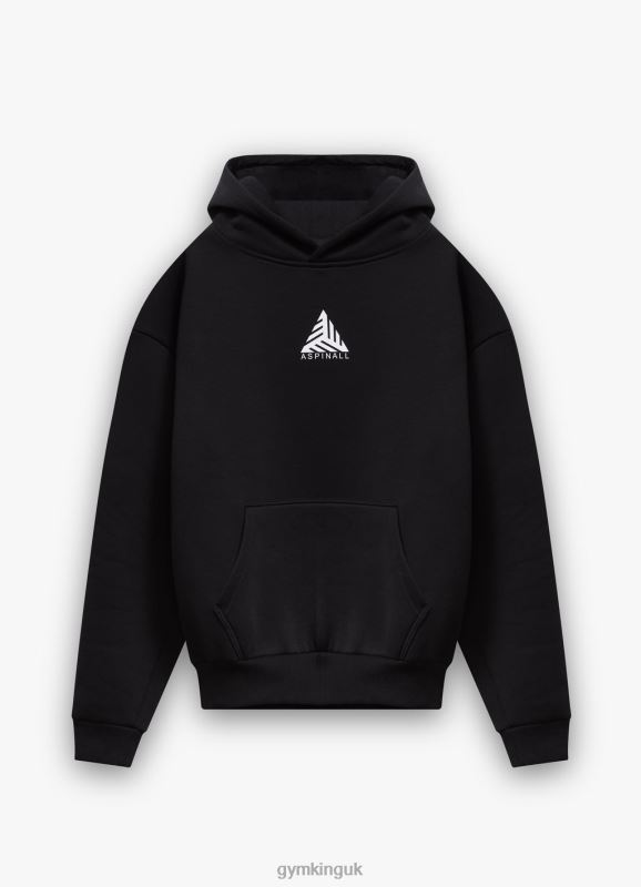 Gym King X Aspinall Limited Edition Established Hood Black Men Clothing J2PFB209