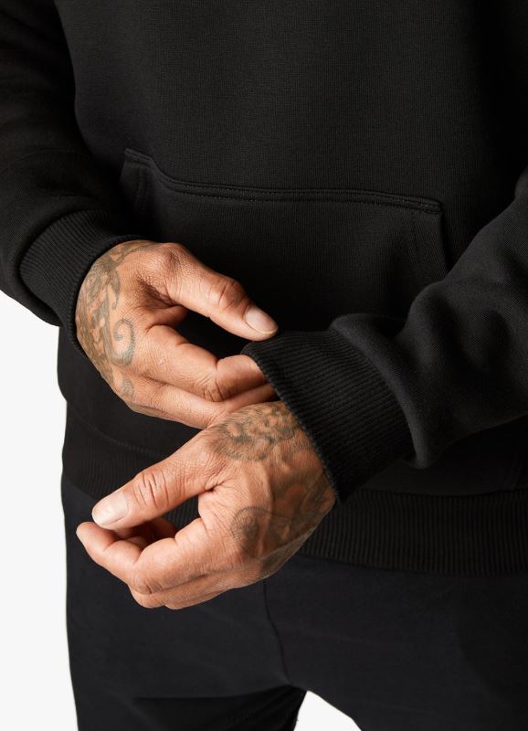 Gym King X Aspinall Limited Edition Established Hood Black Men Clothing J2PFB209