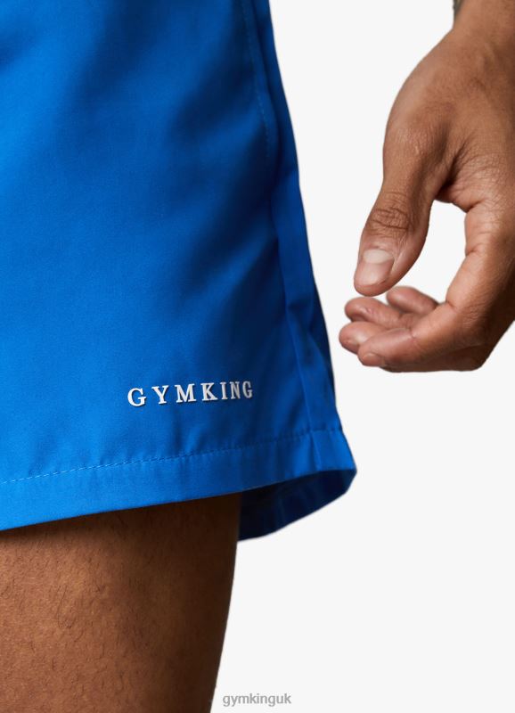 Gym King Linear Swim Short 4\'\' Cobalt Blue Men Clothing J2PFB162