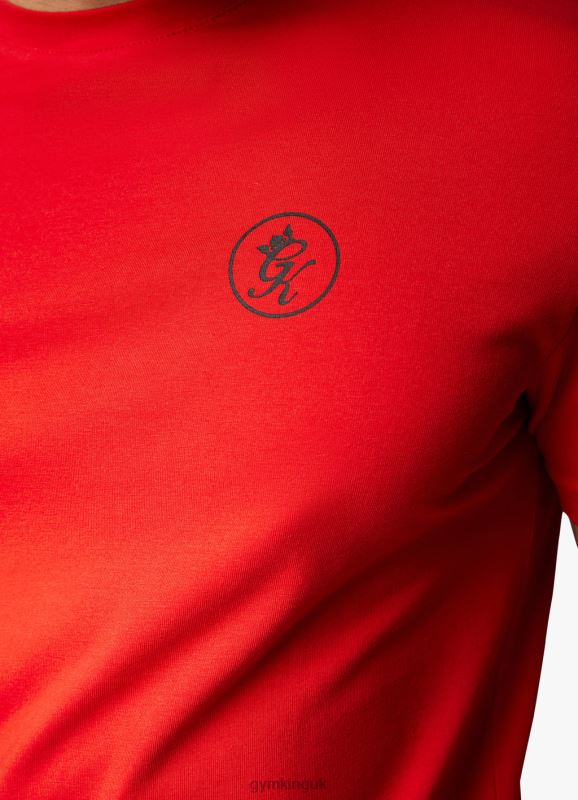 Gym King Nothing Beats Belief Tee Chilli Red Men Clothing J2PFB59