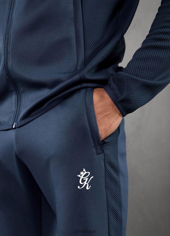 Gym King Ascent Panel Tracksuit Bottom Deep Blue Men Clothing J2PFB291