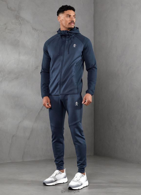 Gym King Ascent Panel Tracksuit Bottom Deep Blue Men Clothing J2PFB291