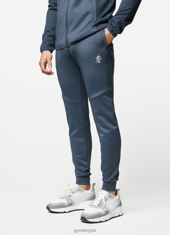 Gym King Ascent Panel Tracksuit Bottom Deep Blue Men Clothing J2PFB291