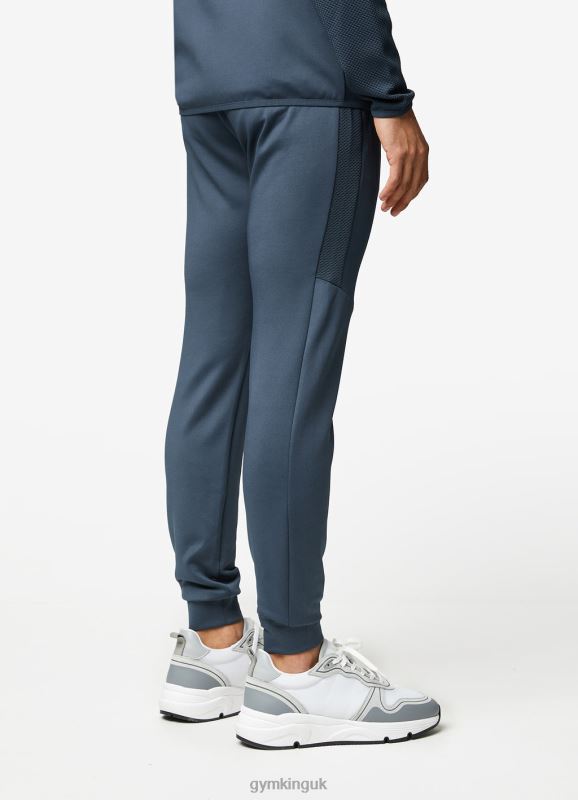 Gym King Ascent Panel Tracksuit Bottom Deep Blue Men Clothing J2PFB291