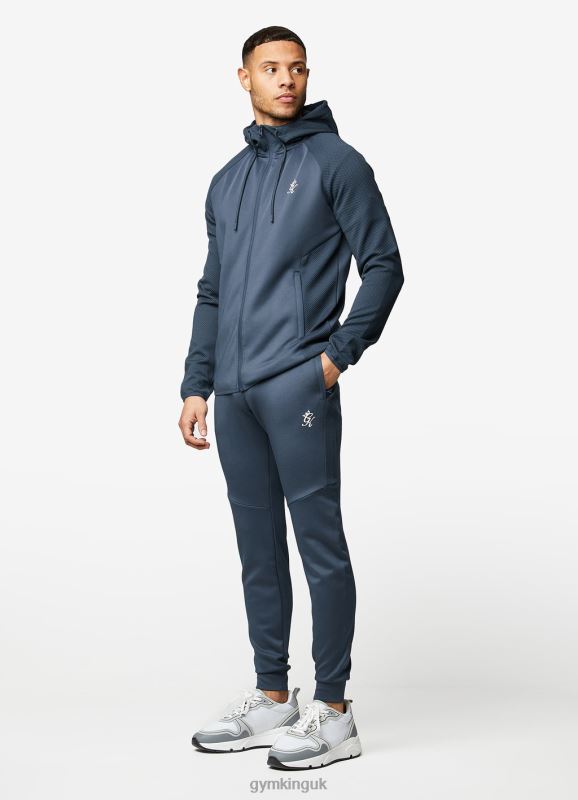 Gym King Ascent Panel Tracksuit Bottom Deep Blue Men Clothing J2PFB291