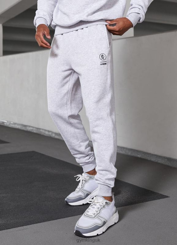 Gym King Aventus Jogger Snow Marl Men Clothing J2PFB278