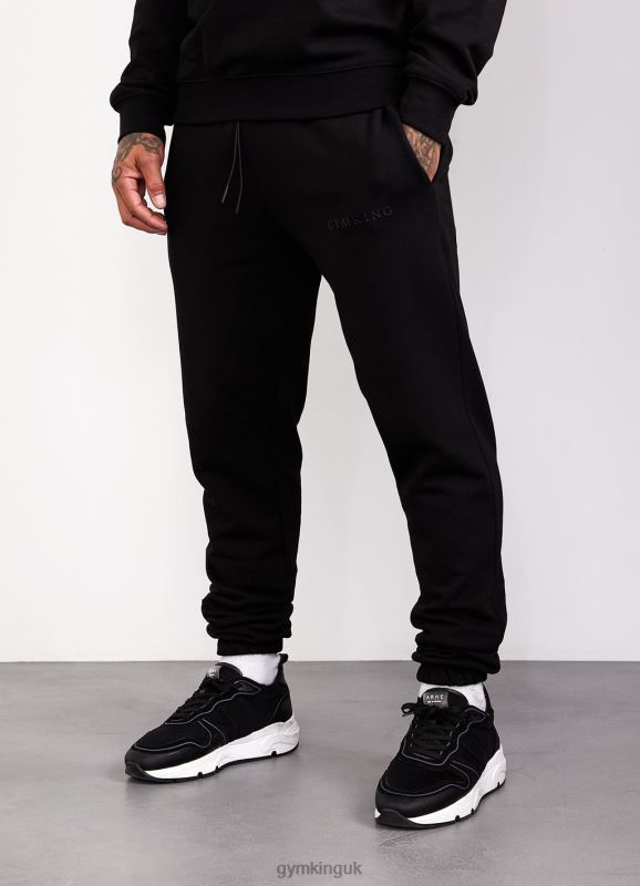 Gym King Est. Legacy Jogger Black Men Clothing J2PFB282