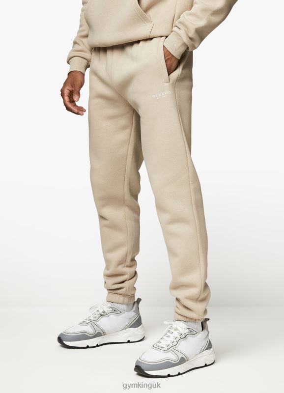 Gym King Established Jogger Sandstone Men Clothing J2PFB289