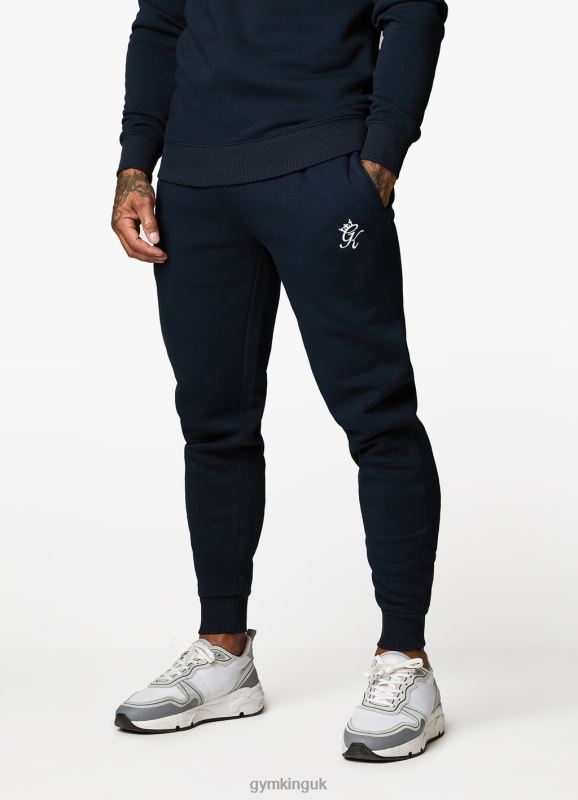 Gym King Fundamental Fleece Jogger Navy Men Clothing J2PFB275