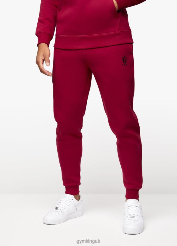 Gym King Fundamental Fleece Jogger Rhubarb Red Men Clothing J2PFB297