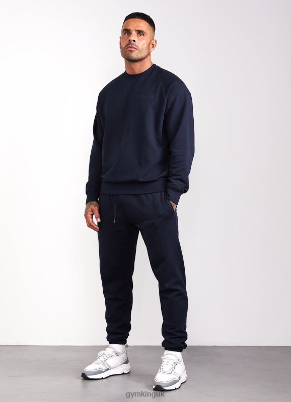 Gym King Est. Legacy Tracksuit Navy Men Clothing J2PFB247